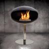 Buy cheap 60cm Black Indoor Heater Carbon Steel Smoke Free Bioethanol Fireplace from wholesalers