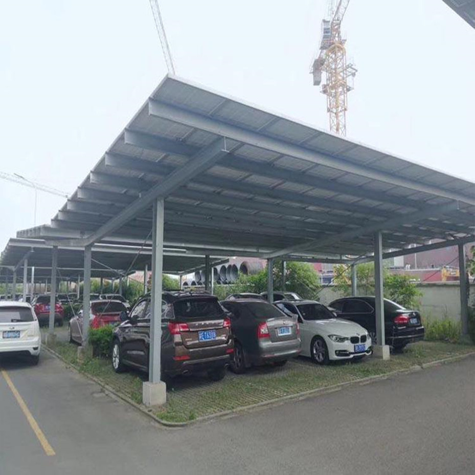 Solar parking steel structure Solar pv carport mounting brackets carport solar mounting system
