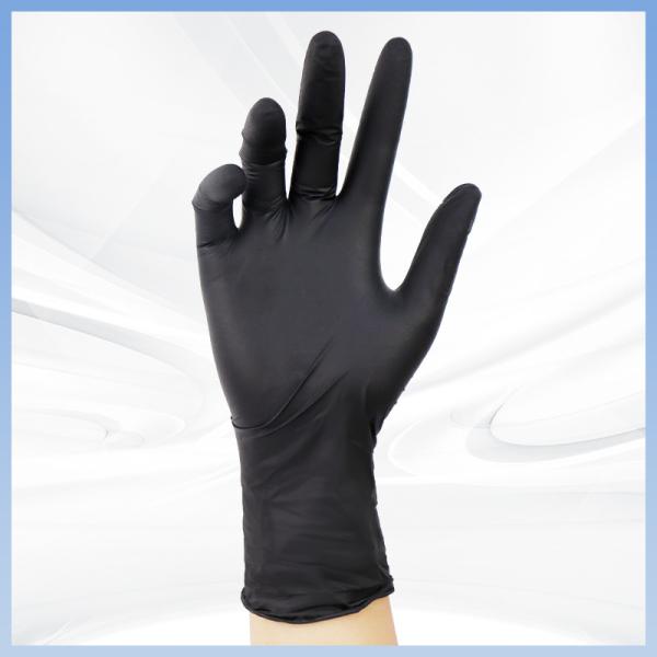 Buy cheap Oil Resistant Food Processing Gloves Tear Resistant Textured Disposable Gloves from wholesalers