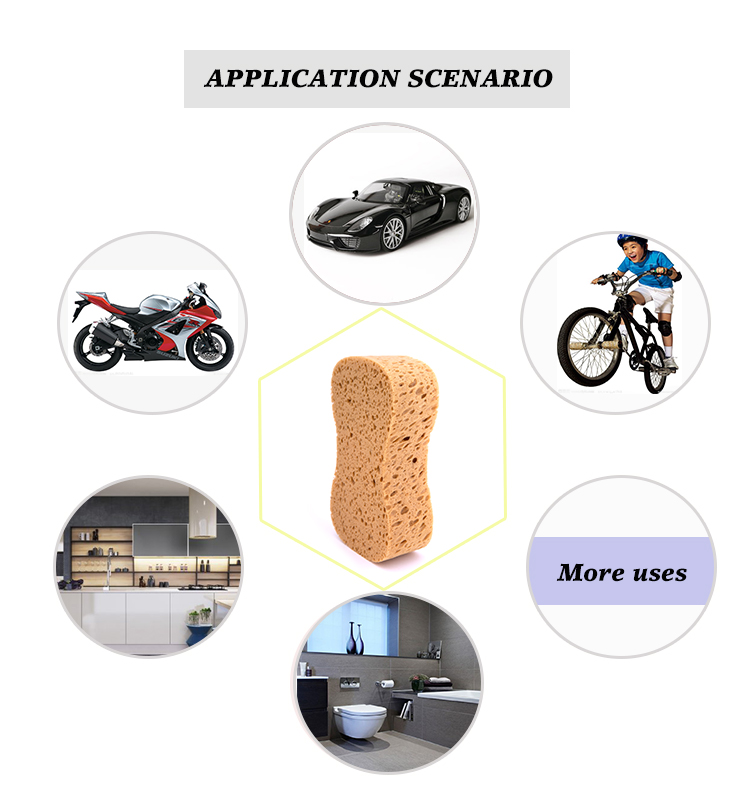 Custom Car Washing Sponge Eco Friendly Car Cleaning Sponge Safety