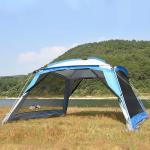 210T Double Layer Outdoor Sport Tent 360*360*220cm Automatic 4 To 6 Man Tents