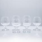 Thick Stem Wine Brandy Glass Mini Shot Goblet OEM