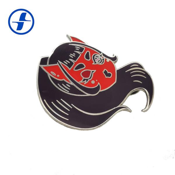 Buy cheap Lovely Hard Enamel Lapel Pins Different Styles Gold Flower Lapel Pin from wholesalers