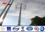 S500MC Round / Conical Steel Utility Pole Anti - Corrosion France Standard