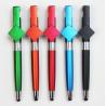 Buy cheap silk screen logo plastic promotional pen with click from wholesalers