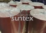 Silver Grey Silicone Coated Fiberglass Fabric For Fireproof Removable Insulation