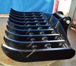 Hitachi EX200 Q355B Excavator Landscape Rake For Construction