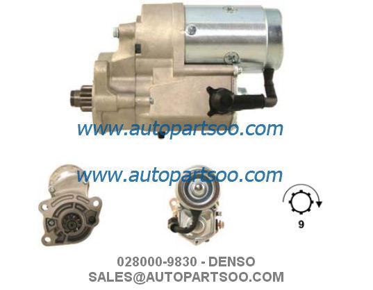 Buy cheap 028000-9830 128000-7030 - DENSO Starter Motor 12V 2KW 9T MOTORES DE ARRANQUE from wholesalers