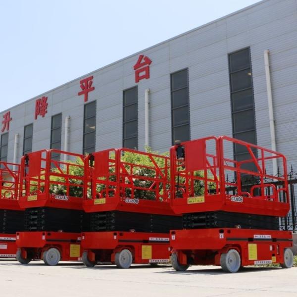 Buy cheap 10m Electric Platform Lift Gtjz10 Aerial Working Platform For Building Construction from wholesalers