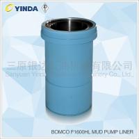 Buy cheap Bomco F1600HL Triplex Mud Pump Liner Chromium Content 26-28% High Strength product