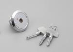 OEM ODM Cross Key Lock , Security Cylinder Lock 48mm Head Diameter