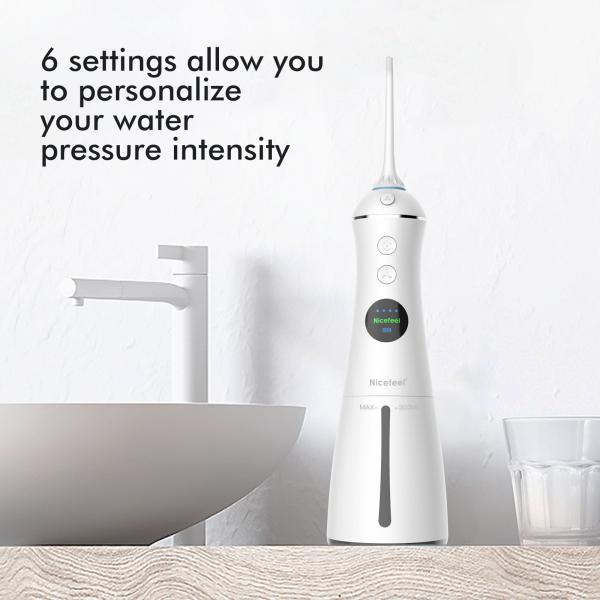 Buy cheap ABS 30-110Psi Personal Oral Irrigator Portable Dental Water Flosser from wholesalers