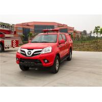 Buy cheap Water Mist Light Fire Truck 57L Fuel Tank With Super High Pressure Extinguishing product