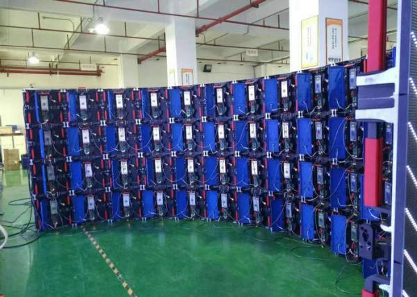 Buy cheap SMD2121 P2.5 Standard 500x500mm Die Cast Aluminum Cabinet Indoor Full Color Haning Led Display from wholesalers