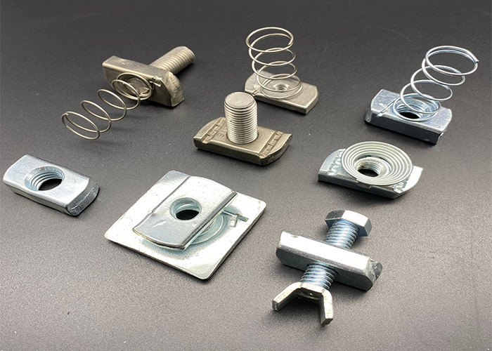 Channel Accessories Zinc Plated Strut Spring Nuts