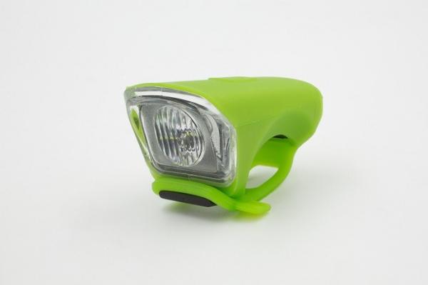 Buy cheap Silicone Battery Powered Bike Headlight 65lm 500mah For Warning Purpose from wholesalers