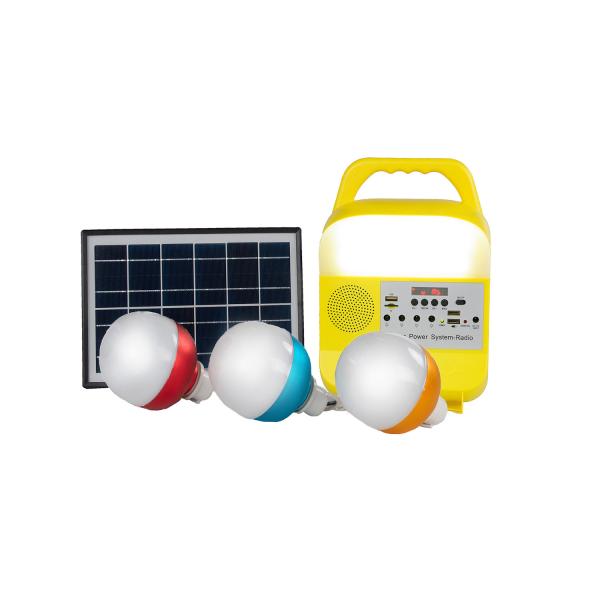 Buy cheap API ISO 5W LED Bulbs Plastic Solar Light Kits For Home from wholesalers