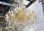 Creative Party Tent Accessories Ceiling Atmosphere Luxury Crystal Chandelier
