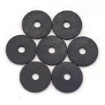 Black Flat Washer Rubber Washer Wear-Resistant Silicone Rubber O-Ring