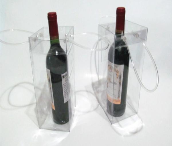 Buy cheap Promotional PVC Wine Bag , Portable Wine Chiller Bag For Bar / Restaurant / KTV from wholesalers