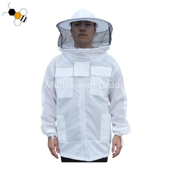 Buy cheap Cotton Polyester Bee Veil And Jacket Beekeeping Protective Clothing from wholesalers
