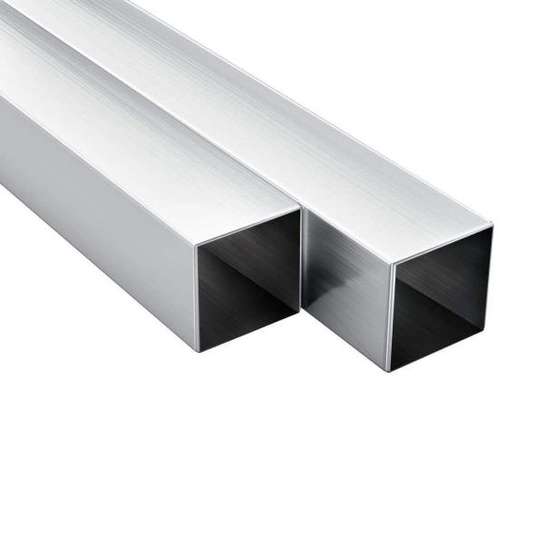 Quality Metal Extruded Aluminum Rectangular Tubing Anodised Powder Painted for sale