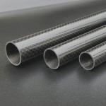 High Grade Flexural Strenght Wrapped Prepreg Carbon Fibre Tube 18.0x16.0 X 1000