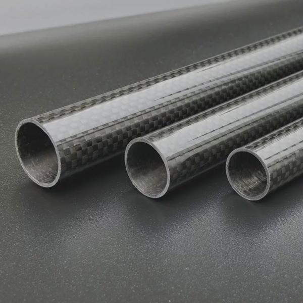 High Grade Flexural Strenght Wrapped Prepreg Carbon Fibre Tube 18.0x16.0 X 1000