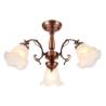 Buy cheap Lily Of the Valley European Style Red Bronze Chandelier for living room hotels 3-arm 5-arm 8-arm 11-arm available from wholesalers