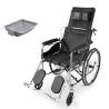 Buy cheap Half Lying Thickened Electroplated Medicare Transfer Chair For Elderly Disabled from wholesalers