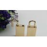 Buy cheap Handbag hardware accessories 3 color without keys decoration Padlcok for purse from wholesalers