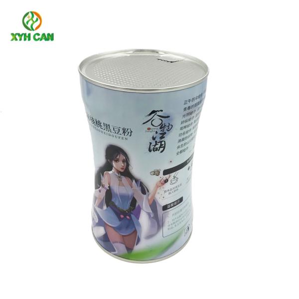 Buy cheap Tin Cans for Milk Powder Anomalistic Pillow Shape 0.23mm CMYK Milk Powder Tin Boxes from wholesalers