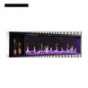 Buy cheap 75inch Wood Mantel Fireplace Small Bevel Edge Simulation Charcoal LED Light from wholesalers