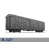 Buy cheap Large Covered Railway Box Wagon Car 145m3 Capacity 1435mm Rail Gauge from wholesalers