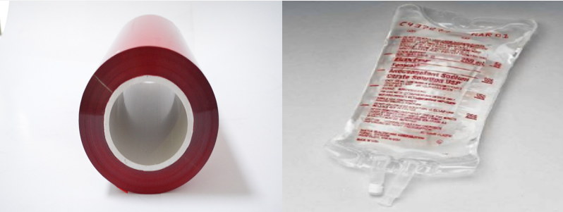 Heat Transfer 260mm Foil Stamping Foil For Non PVC Infusion Bag