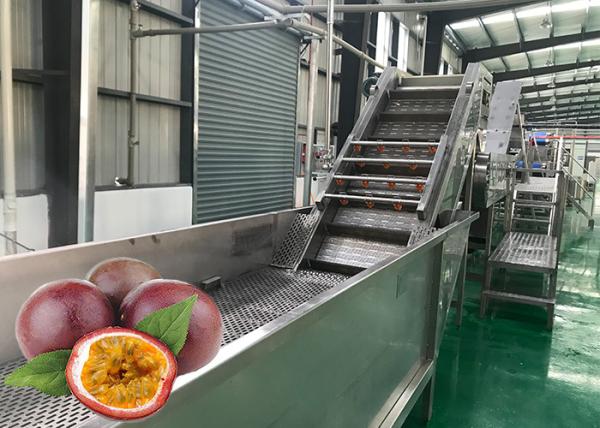 Buy cheap Industrial Passion Fruit Processing Line Machine Turnkey Project SUS304 from wholesalers