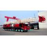 Buy cheap Full Hydraulic Trailer Mounted Water Well Drilling Rigs With 2x403kw Engine from wholesalers