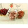 Buy cheap Glass storage jar with electroplating acrylie lid top Food Grade Glass Candy Jars small glass jar from wholesalers