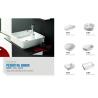 Buy cheap Fashion design pedestal sink storage wash basin from wholesalers