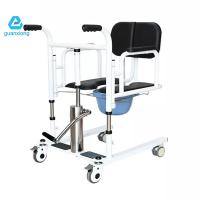 Buy cheap ODM Electric Patient Adjustable Hydraulic Lift Transfer Chair 150kg Bearing product