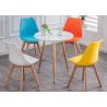Buy cheap Beech Modern Restaurant Chairs , Waterproof PP Seat Modern Wood Chair from wholesalers