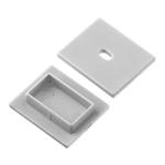 Waterproof Recessed U Shape Aluminium LED Channel 6063 T5 For Ground LED Light