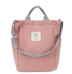 Korean Canvas Shoulder Bag Zipper Luxury Women Bags Designer Women Messenger Bag