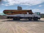 Zoomlion 52m Actros Truck Mounted Pump Contractor for Batching Plant in Good