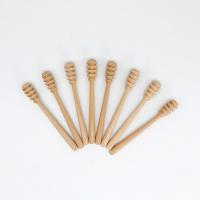 Buy cheap Customized Logo Varnished Wooden Muddler Collectible Honey Muddler Stirrer product