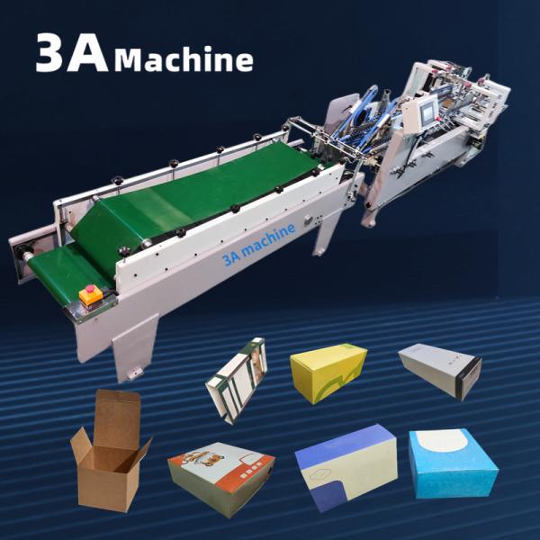 Buy cheap Mechanical Driven Type Paper Material Folder Gluer for Suitable Box at Affordable from wholesalers