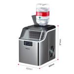 Household 20kg/24H Mini Ice Maker Cube Water Dispenser with Automatic Water