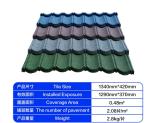 South africa hot rain stone coated metal roof tile