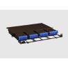 Buy cheap Rack Mount 1U SC UPC Fiber Optic Patch Panel For FTTH from wholesalers