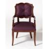 Buy cheap Mahogany wood fabric upholstery leisure chair/wooden dining chair/desk chair,arm dining chair from wholesalers